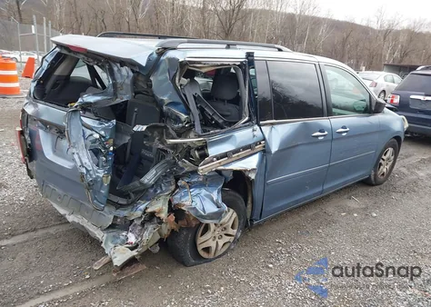 2007 Honda Odyssey Ex from USA, damaged, VIN 5FNRL38487B075869